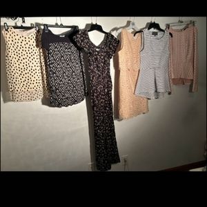 Clothing lot of 6 BNWOT Kate Spade, BCBG JCREW Small